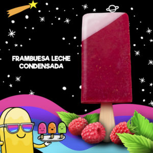 Frambuesa leche condensada